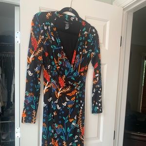 Desigual dress, black and multi colored.